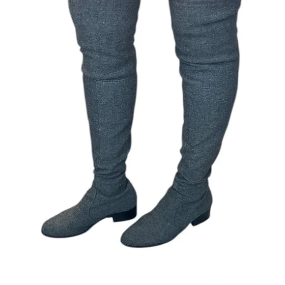 Charles by David Charles Gravity, Gray over-the-knee boots,Size 7 - Picture 15 of 15